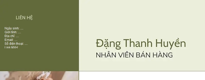 Viết thông tin cá nhân trong CV đơn giản và đầy đủ