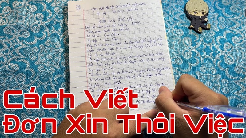 Hướng dẫn viết đơn xin nghỉ việc