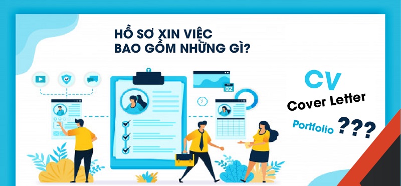 Các giấy tờ trong đơn xin việc