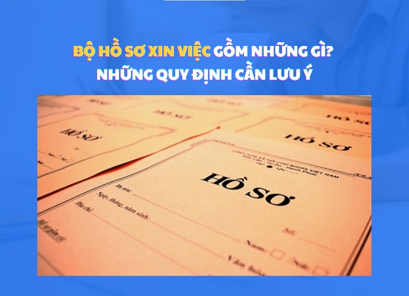 Quy định đối với hồ sơ xin việc