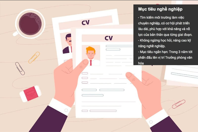 Viết mục tiêu trong CV truyền thông