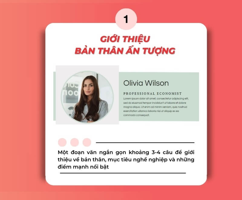 Cách giới thiệu bản thân ấn tượng trong CV xin việc