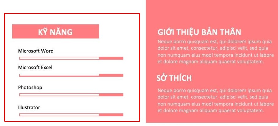 Vai trò quan trọng của phần kỹ năng trong CV