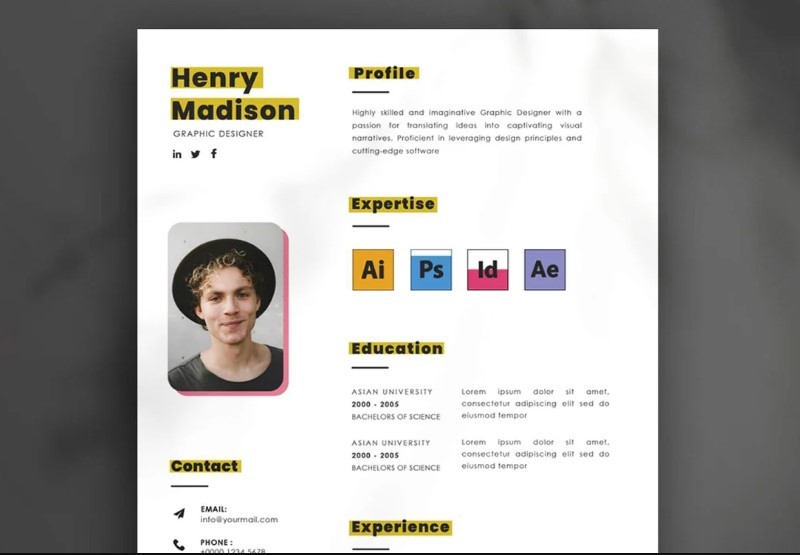 Tạo CV ấn tượng ngành thiết kế