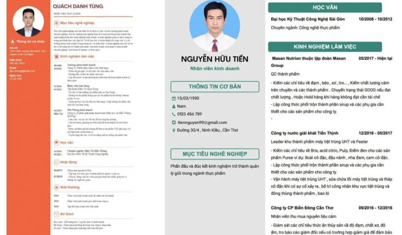 CV nhân viên kinh doanh quan trọng trong quá trình xin việc làm của bạn