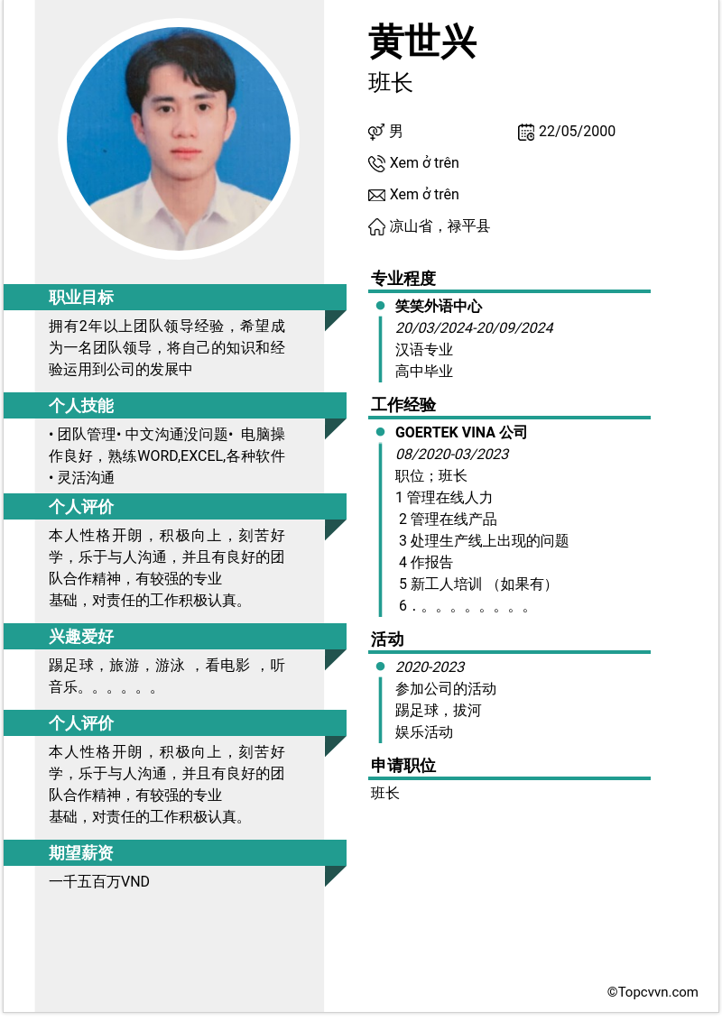 cv