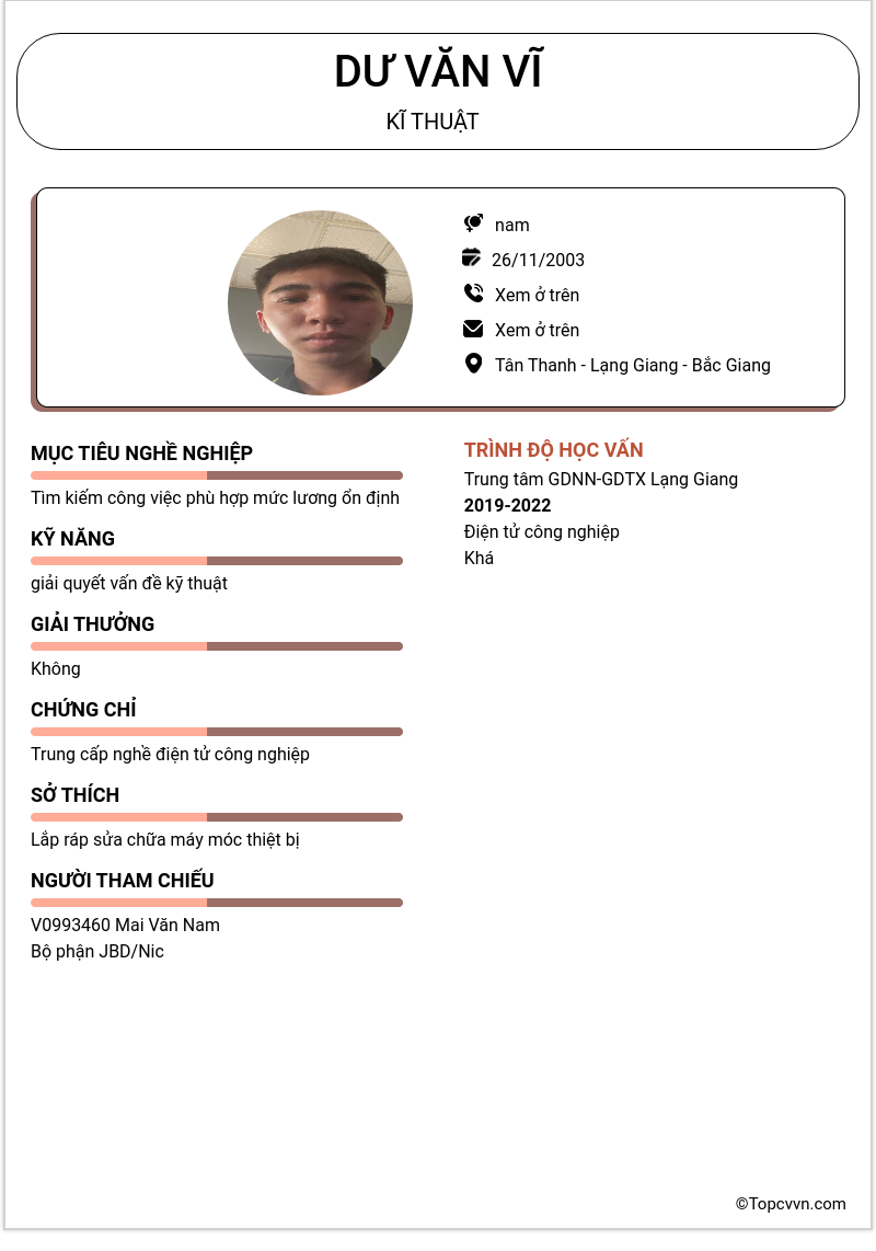 cv