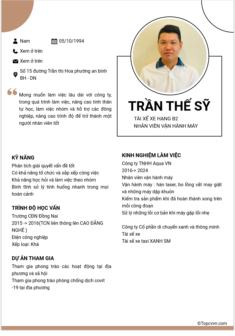 cv