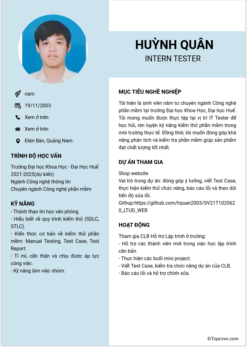 cv