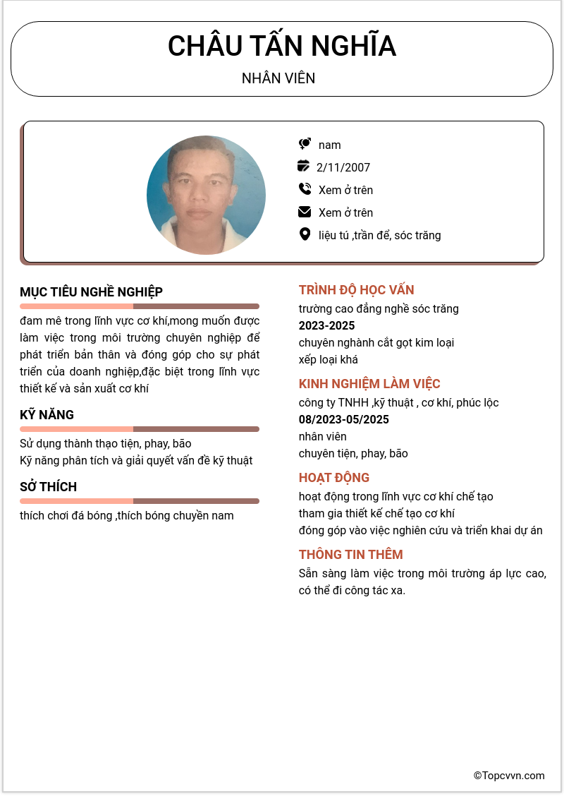 cv