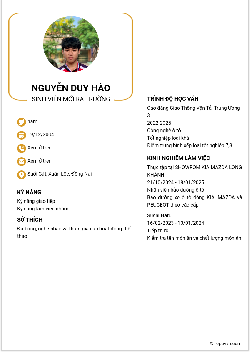 cv