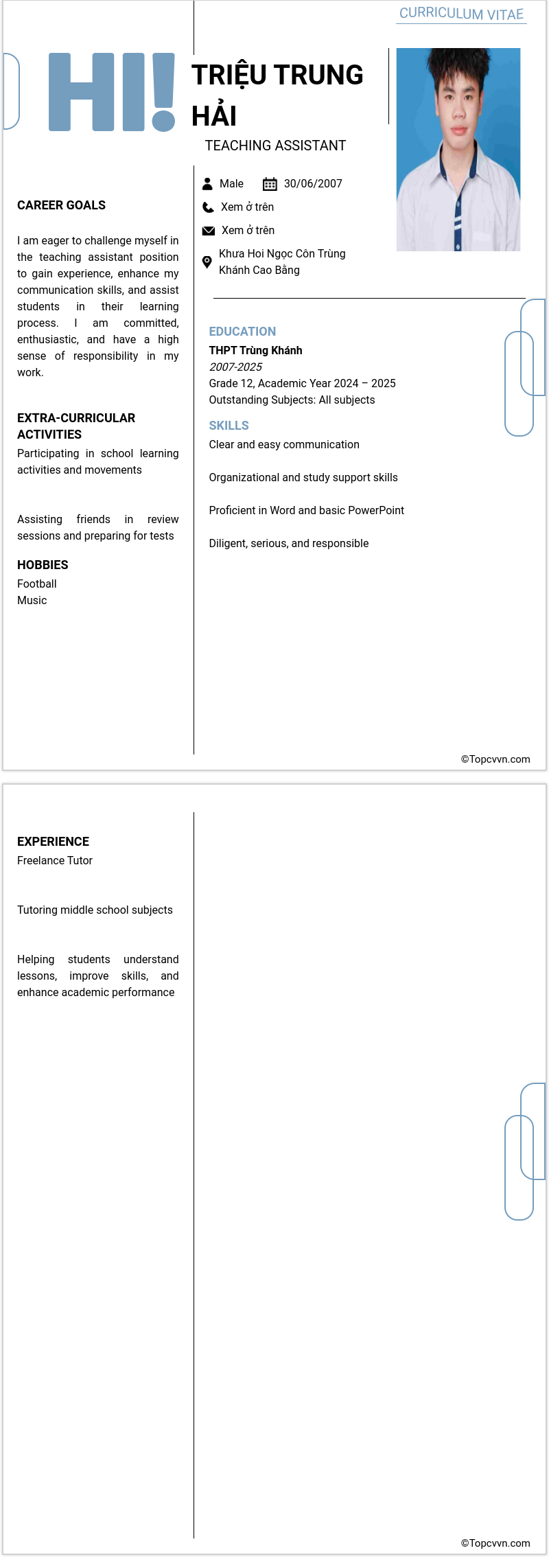 cv