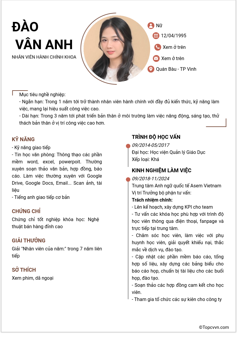 cv