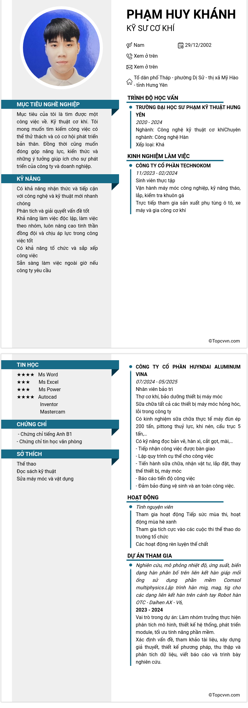 cv