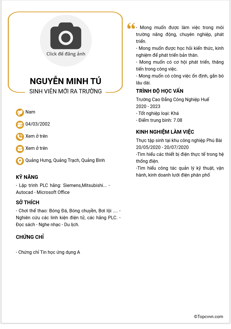 cv