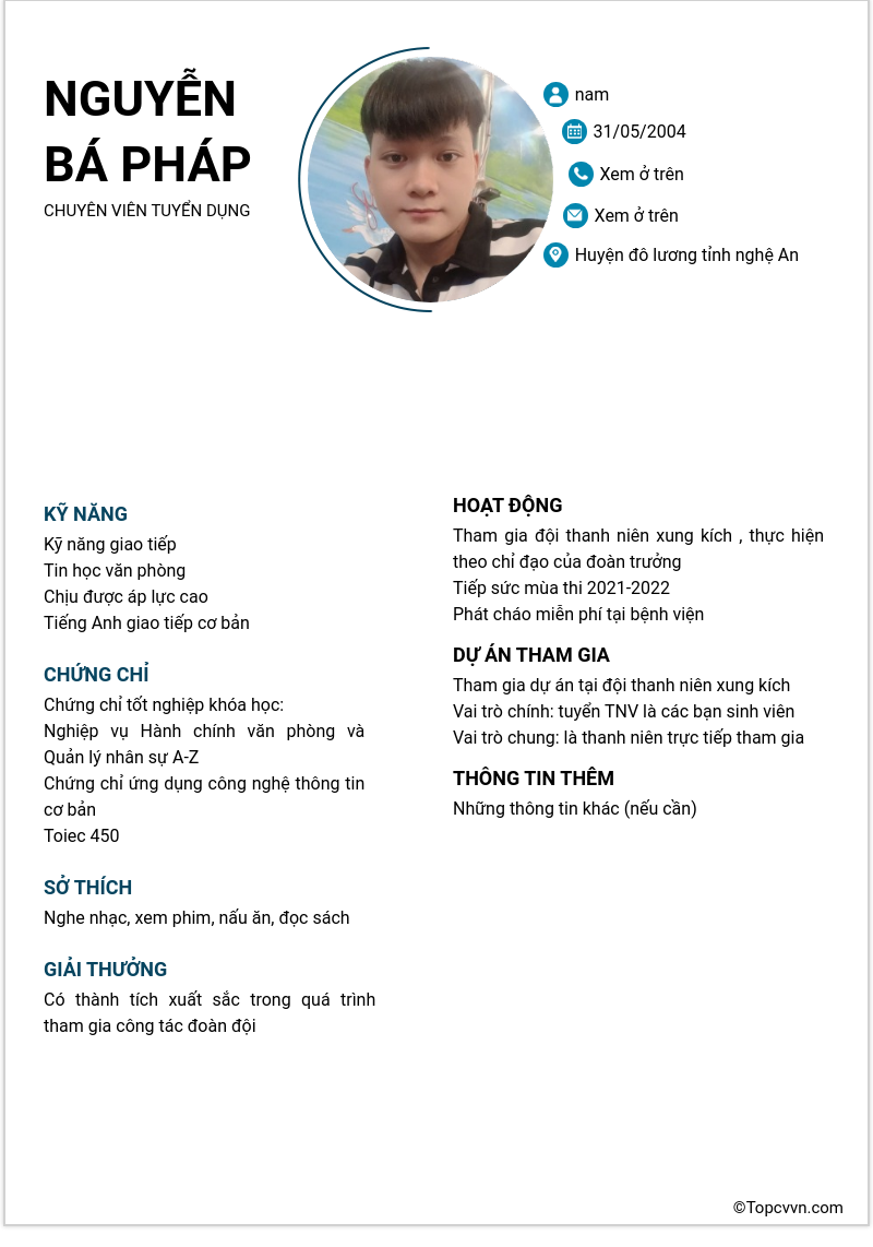 cv