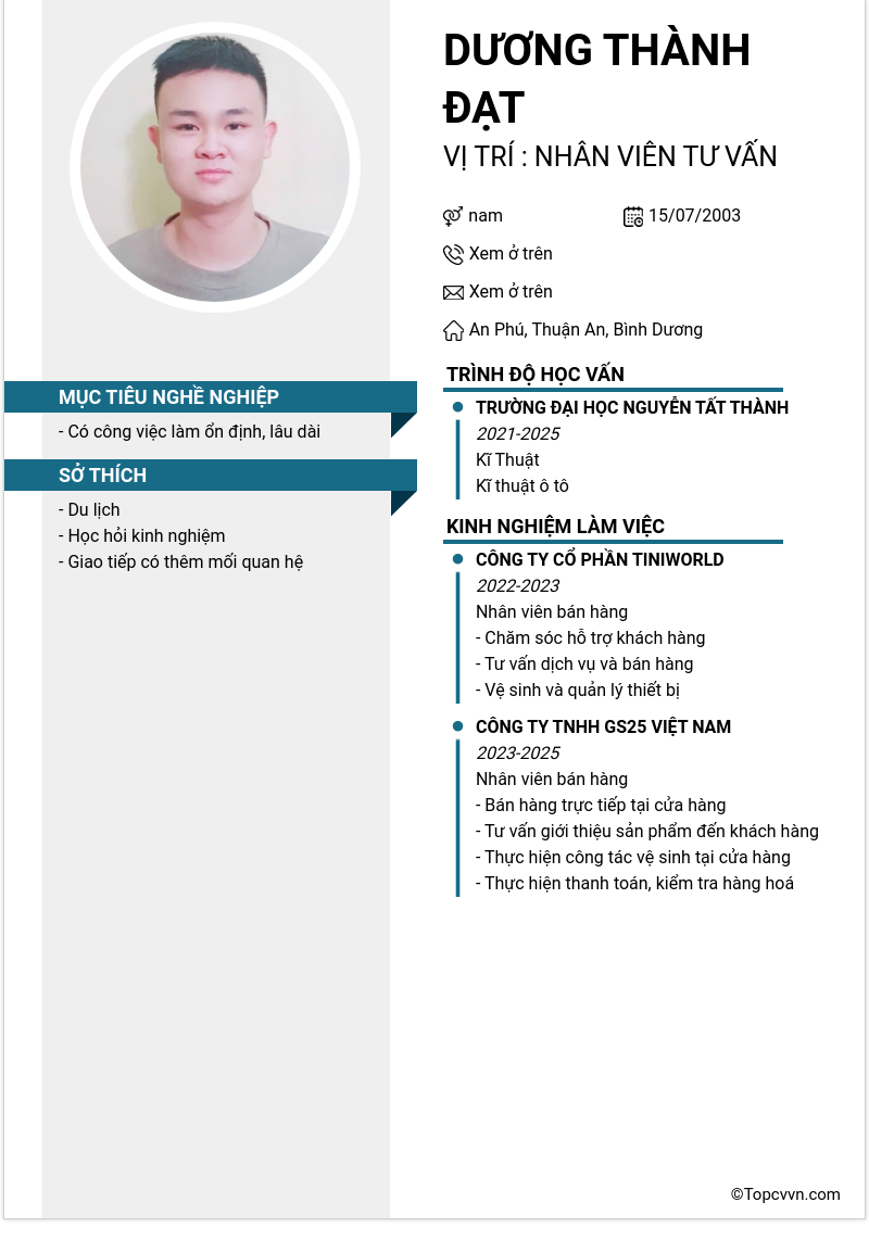 cv
