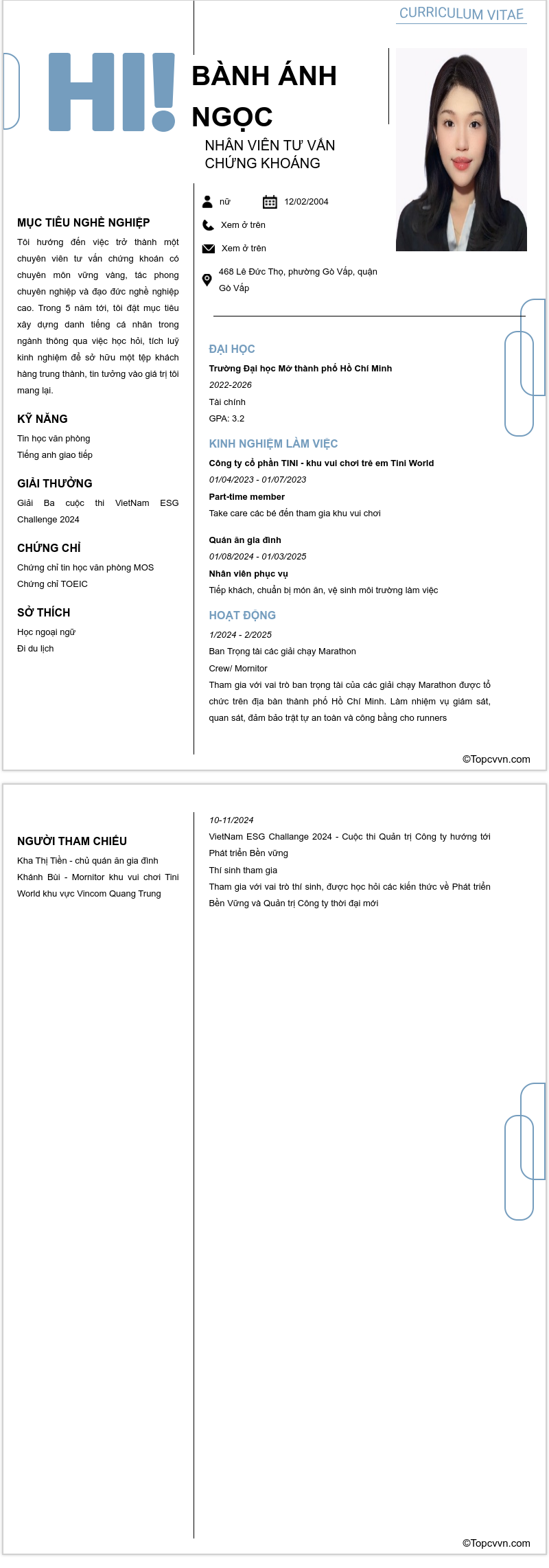 cv