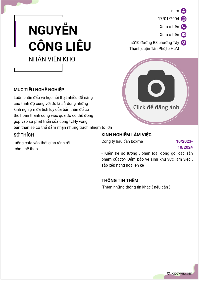 cv