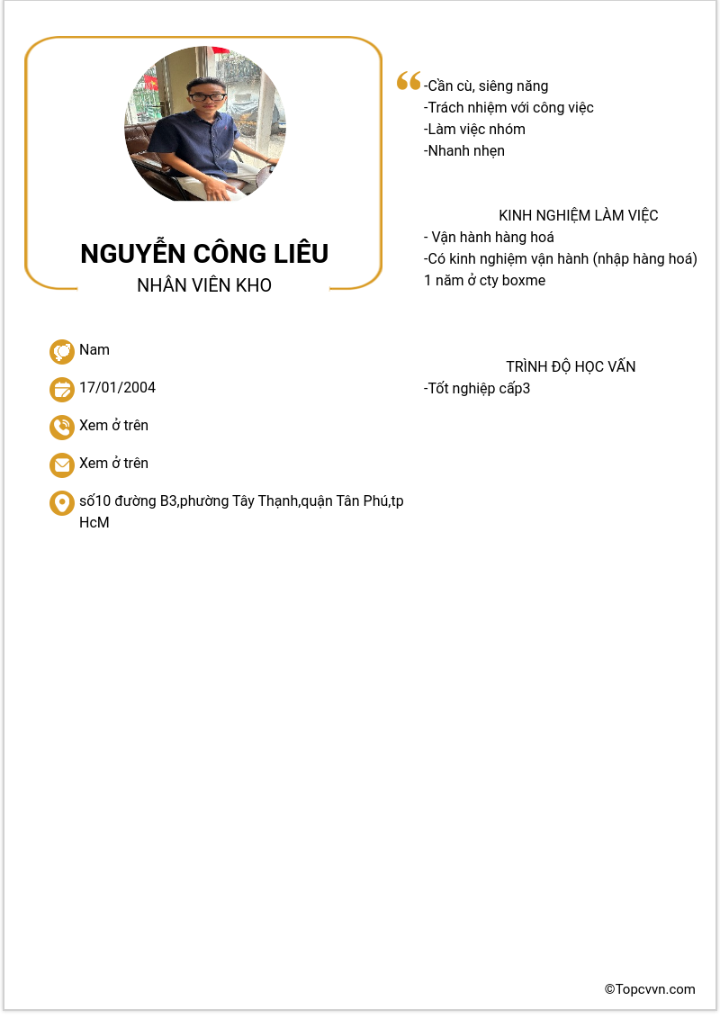 cv