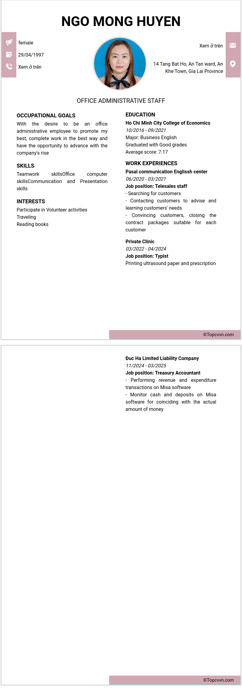 cv