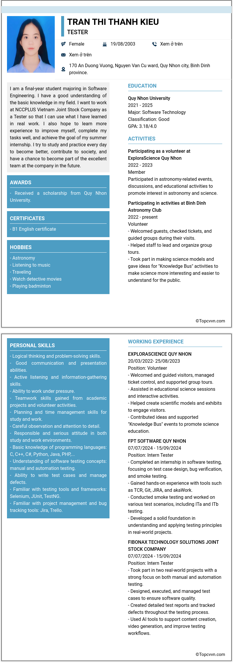 cv