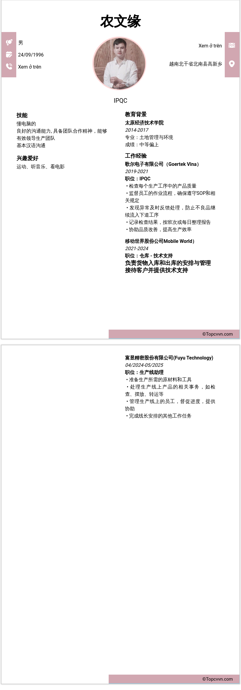 cv