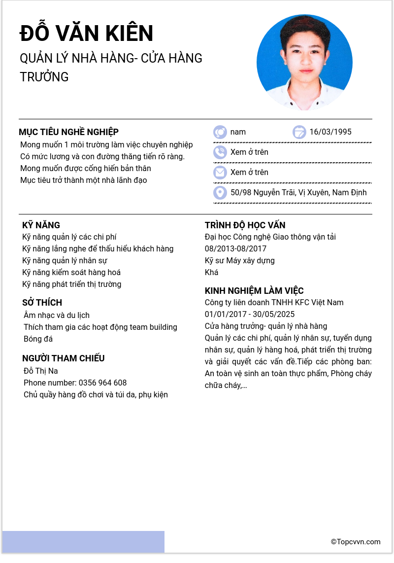 cv