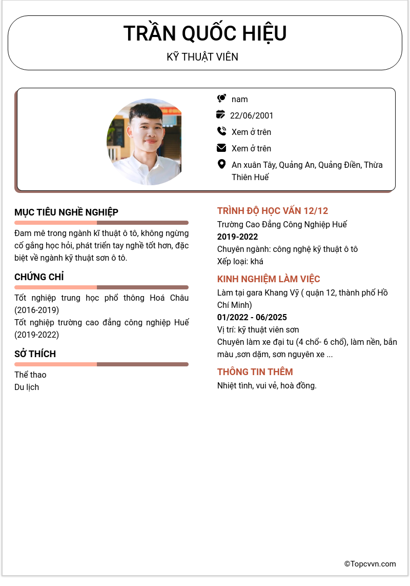 cv