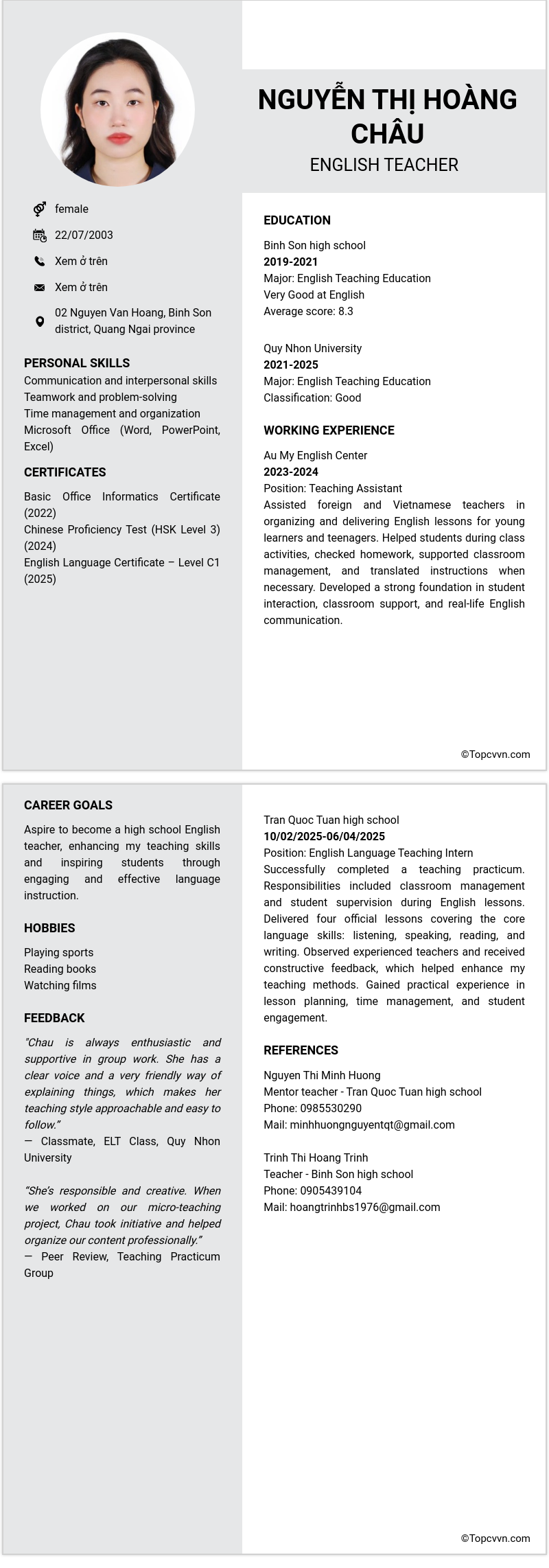 cv