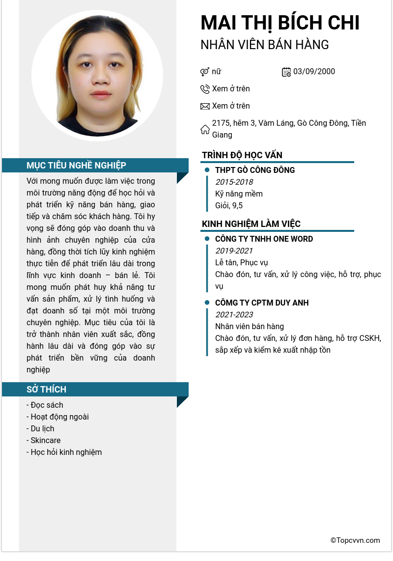 cv