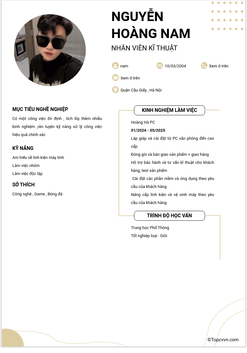 cv