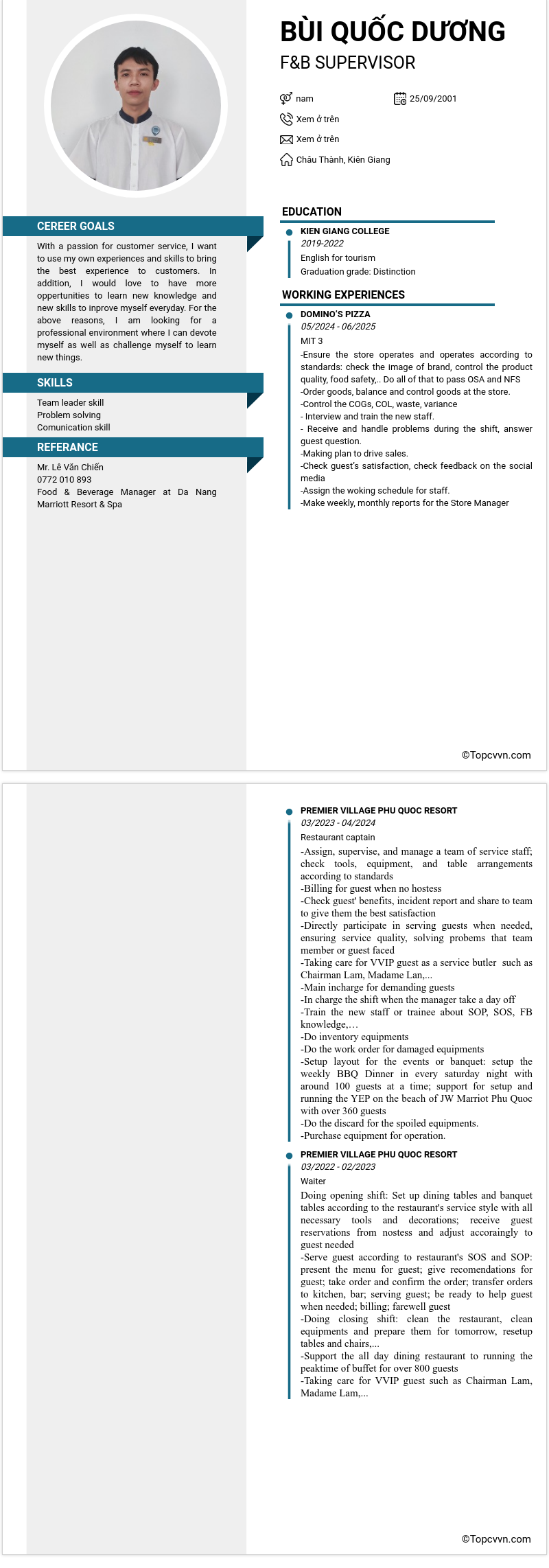 cv