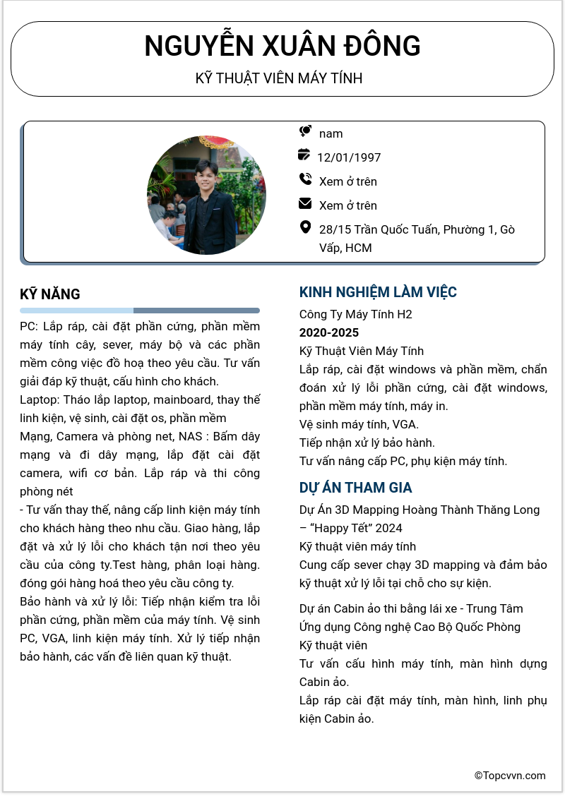 cv