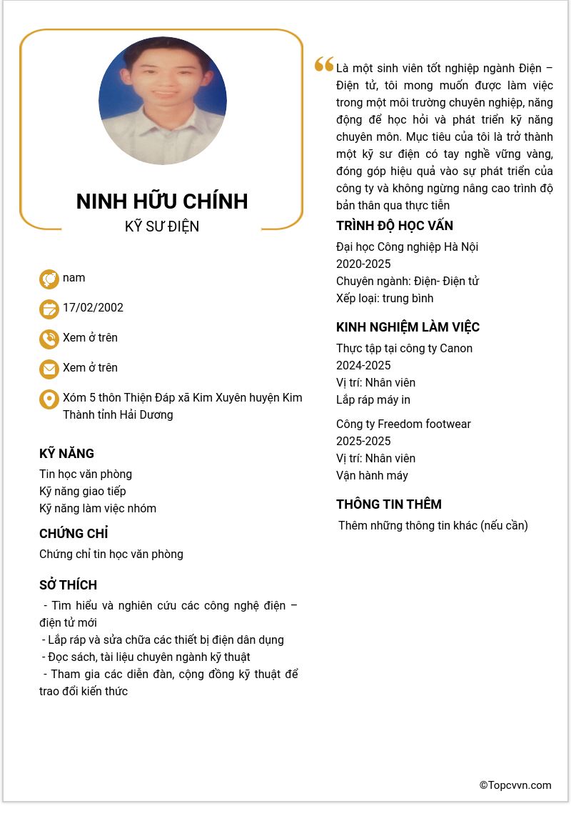 cv