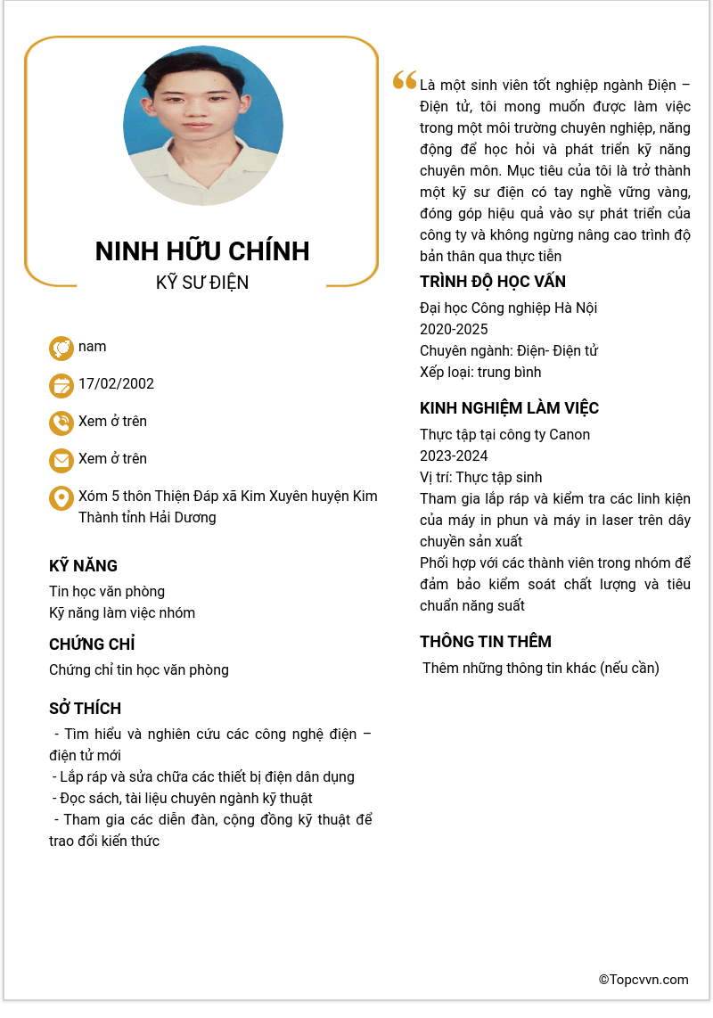 cv
