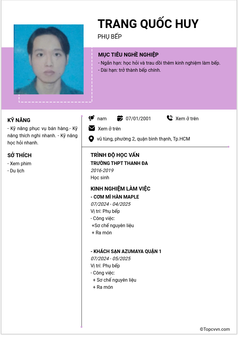 cv
