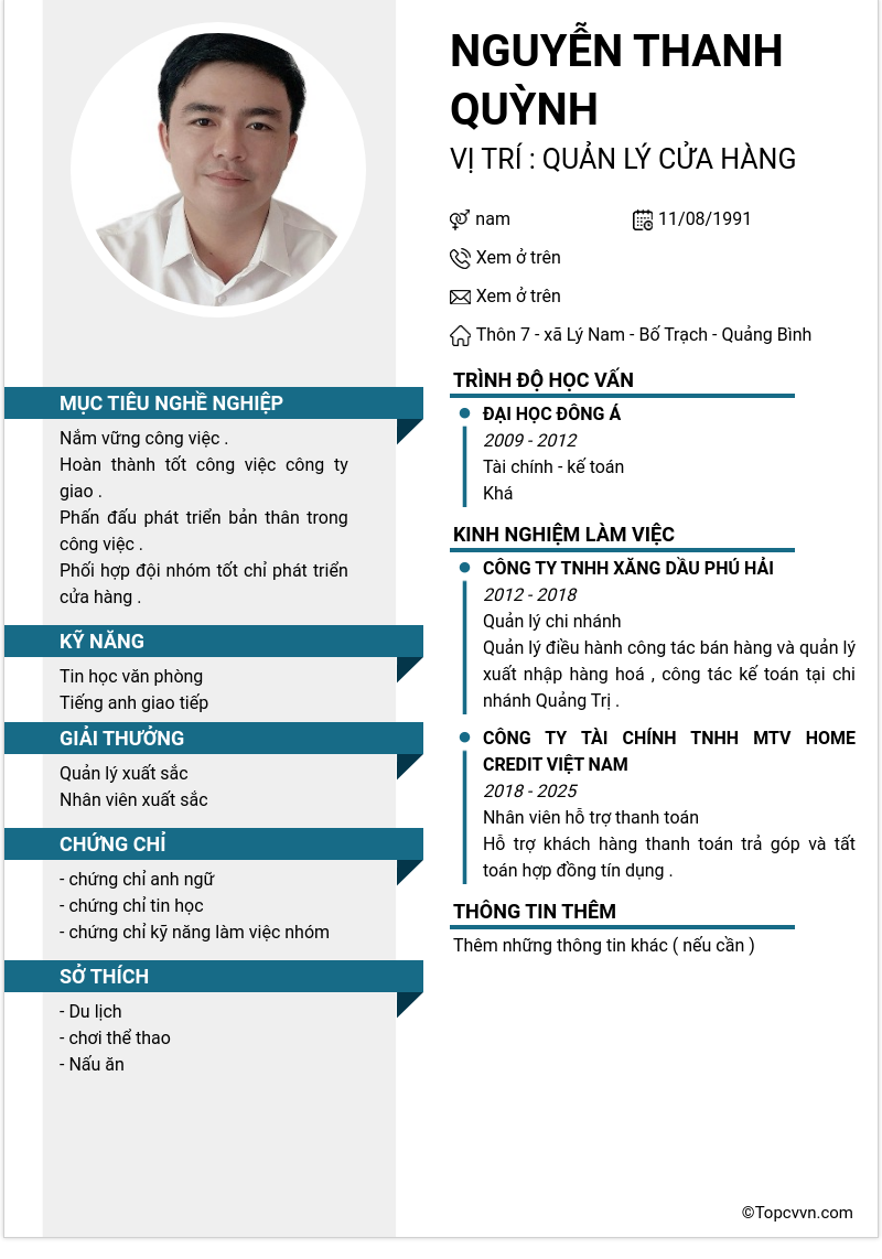 cv