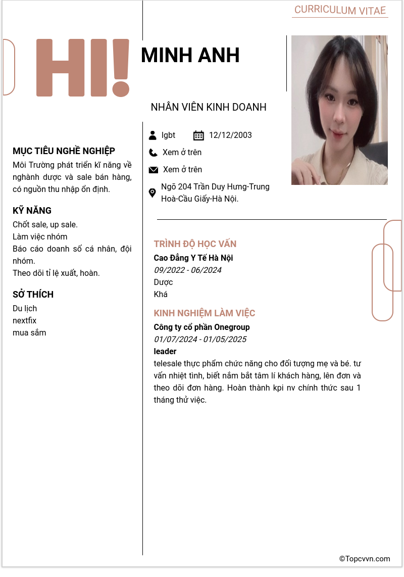 cv