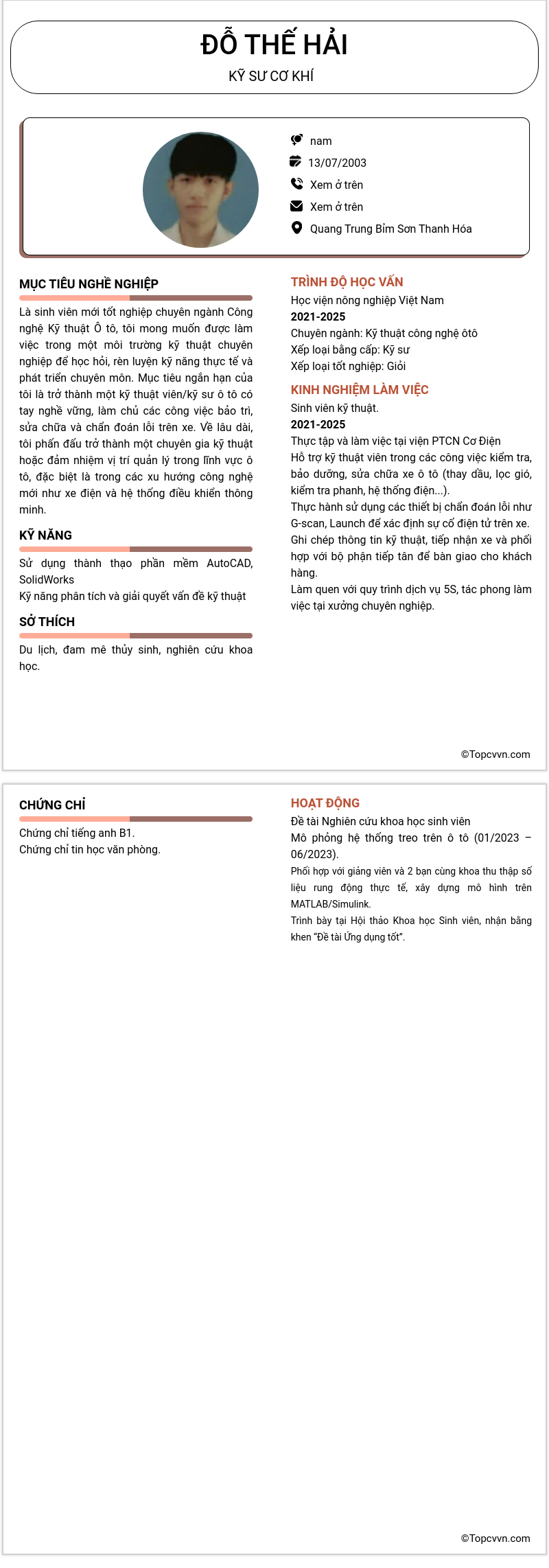 cv