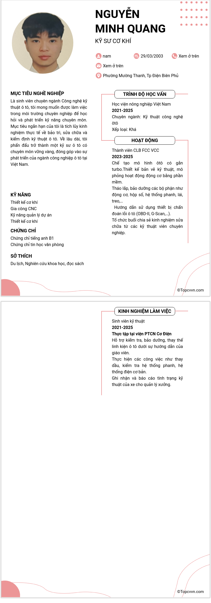 cv
