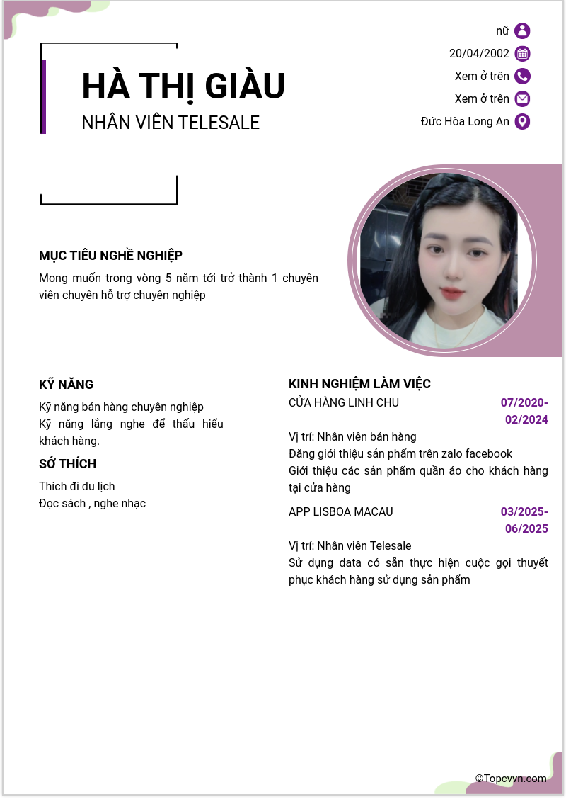 cv