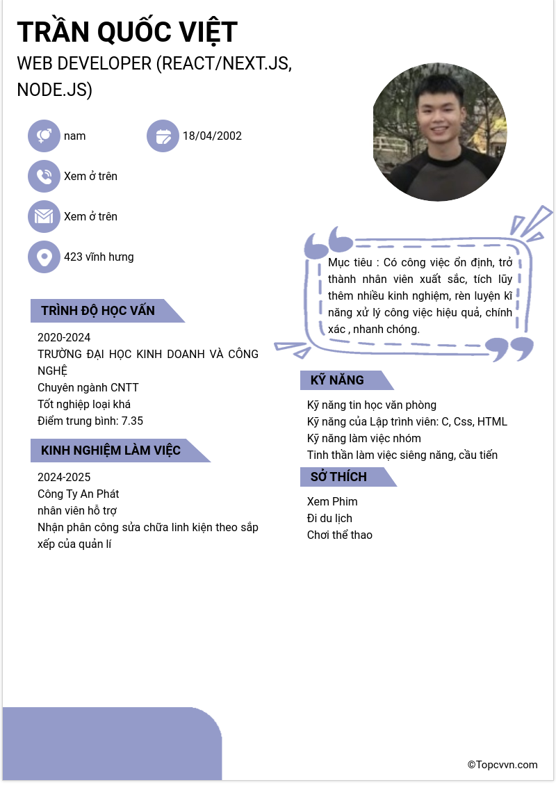cv