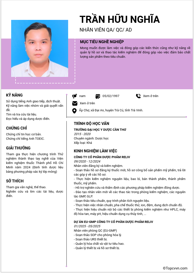 cv