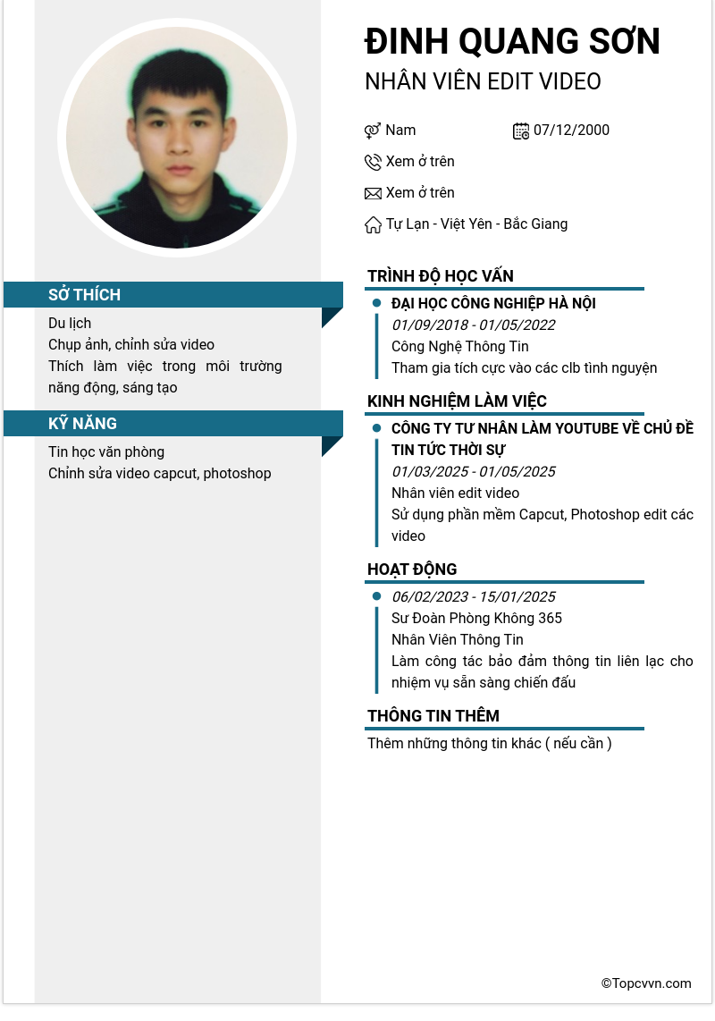 cv