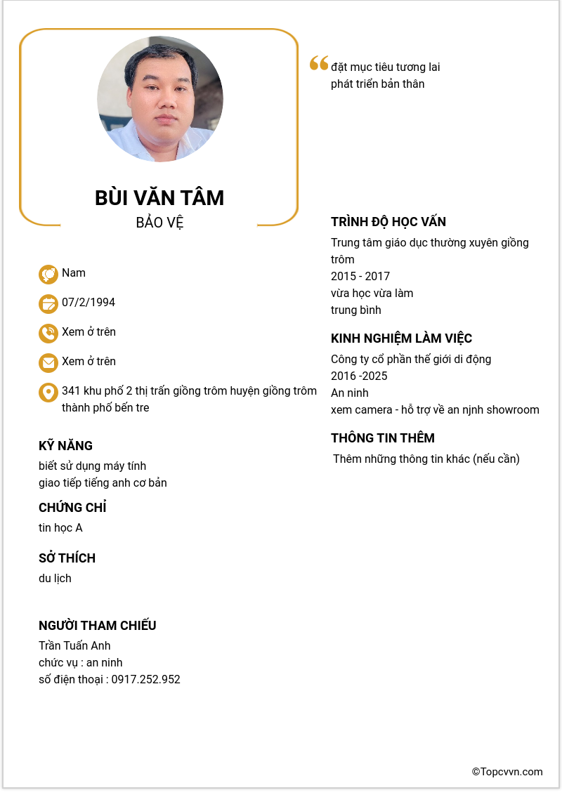 cv