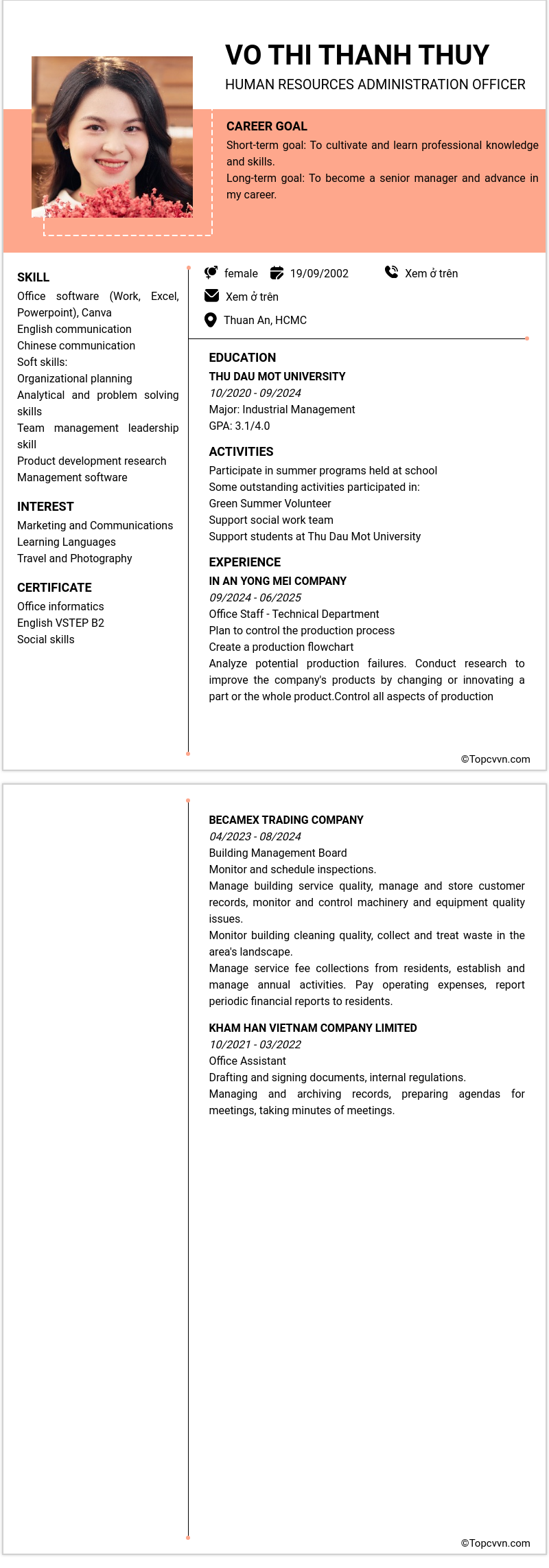 cv