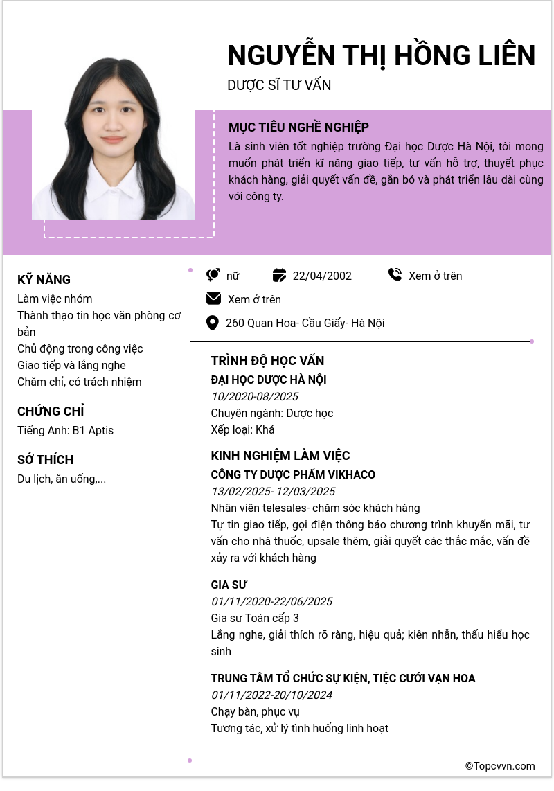 cv