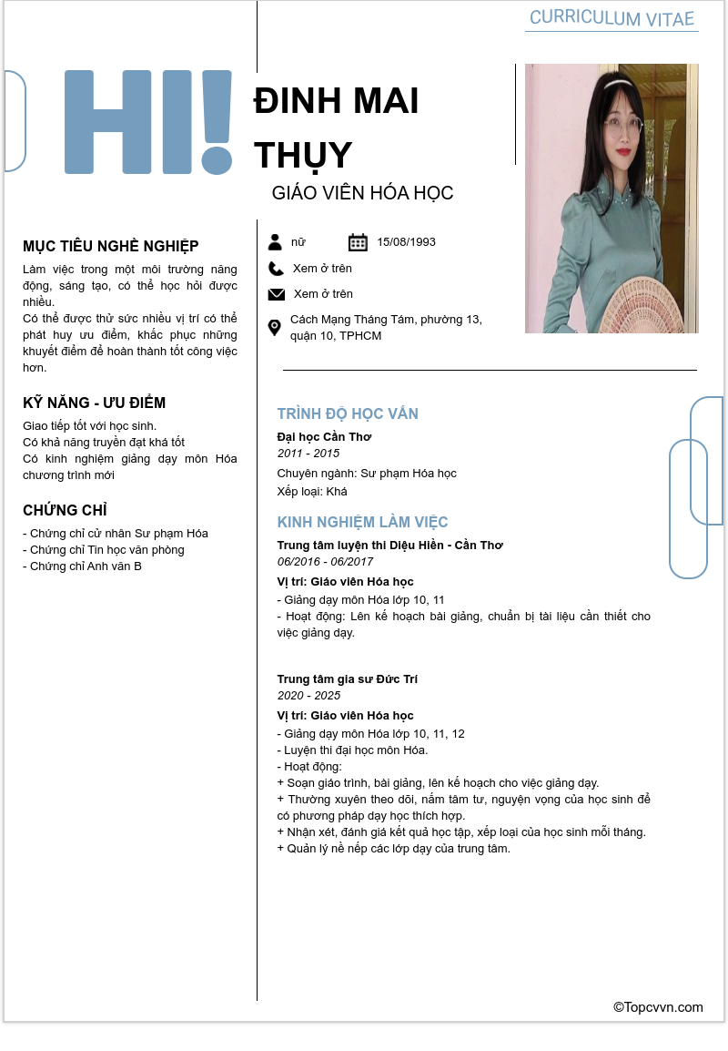 cv