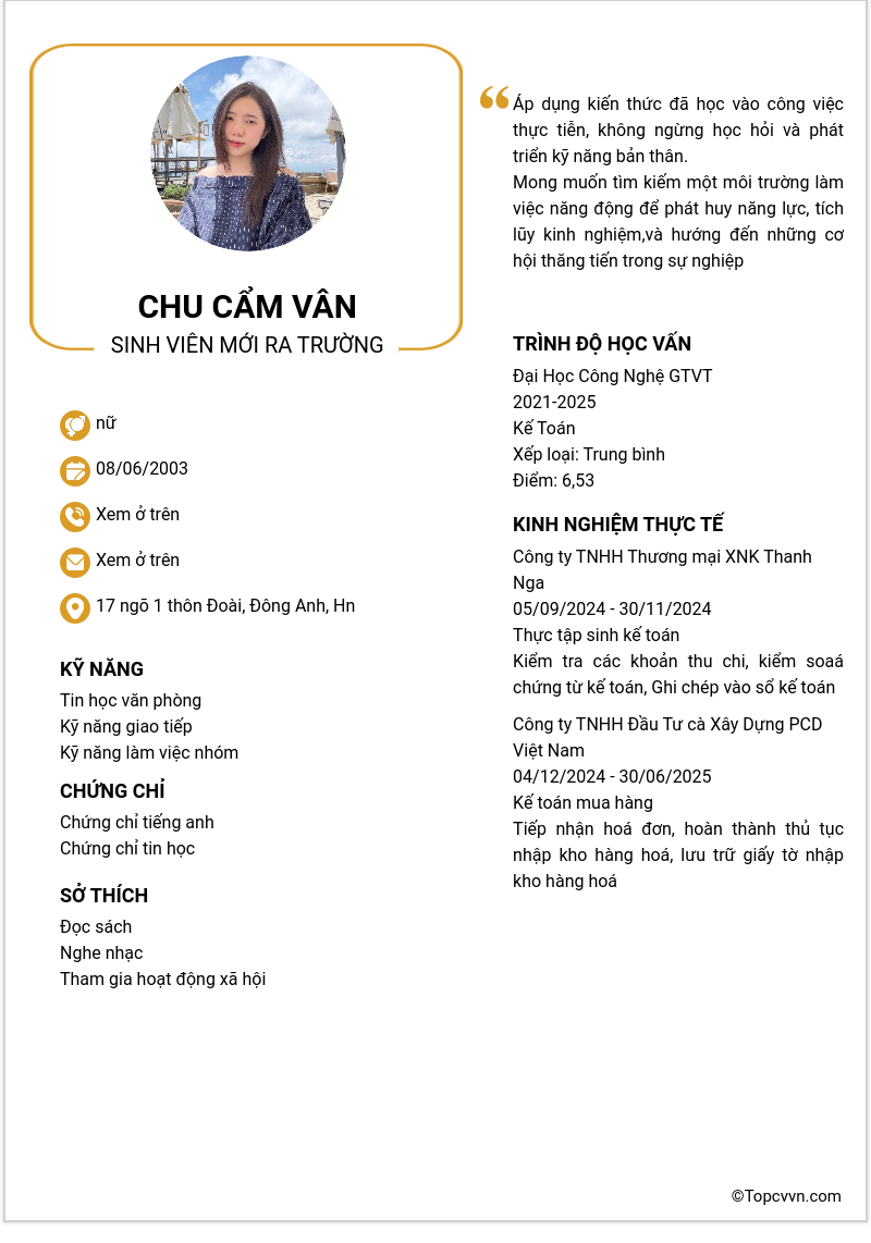 cv